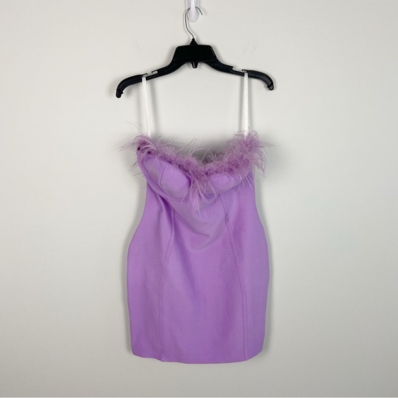Superdown Ramona Bustier Dress in Purple Size XL - Picture 2 of 13
